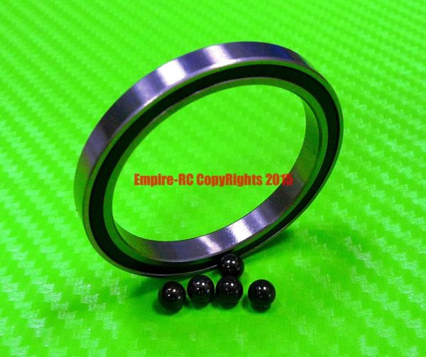 [QTY 10] (17x23x4 mm) 6703-2RS HYBRID CERAMIC Si3N4 Ball Bearing Bearings 6703RS