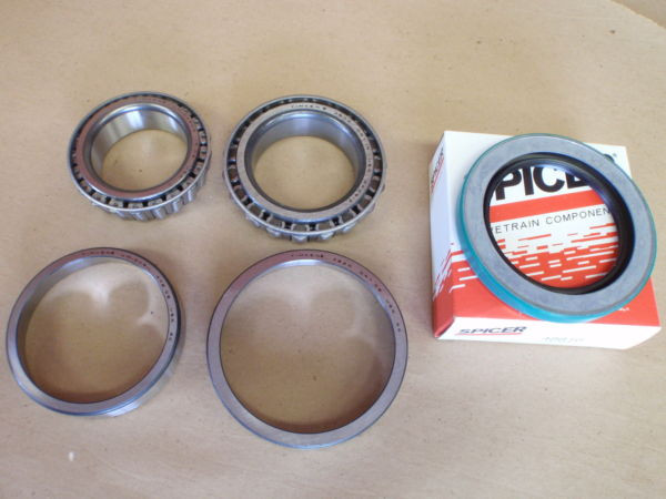 WHEEL BEARINGS AND SEAL KIT FORD DANA 50 DANA 60 FRONT OEM SPICER PARTS