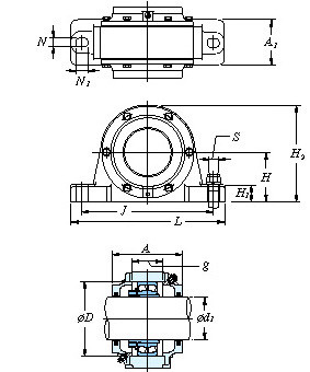 WJ-141816 Needle roller bearings