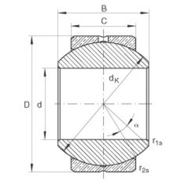 GE18-PB Radial spherical plain bearings