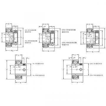 YA103RR bearing Wide Inner Ring Ball Bearings