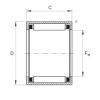 HK2012 Drawn cup needle roller bearings with open ends