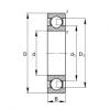 16004 Deep groove ball bearings