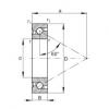 BSB020047-T Axial angular contact ball bearings