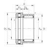 NKXR20 Needle roller/axial cylindrical roller bearings