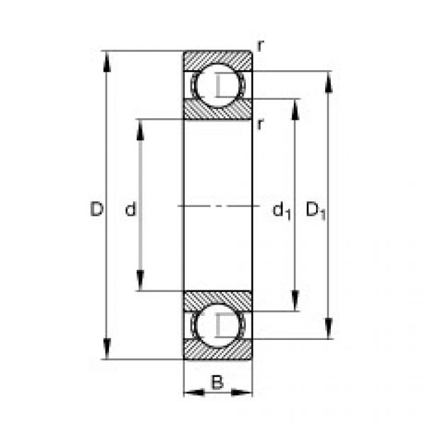 S6004 Deep groove ball bearings #1 image