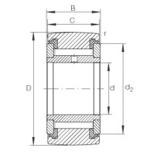 NATV20-PP Yoke type track rollers #1 image