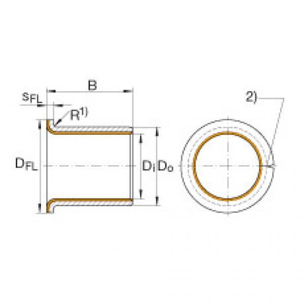 EGF20165-E40-B Flanged bushes #1 image