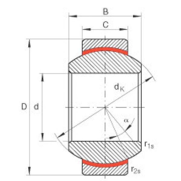 GE20-FW Radial spherical plain bearings #1 image