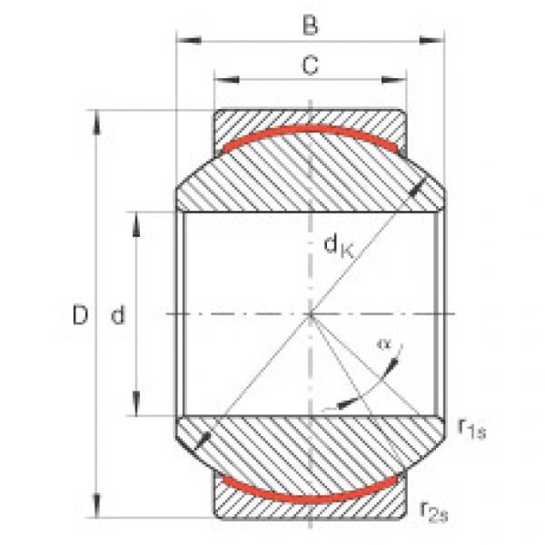 GE18-PW Radial spherical plain bearings #1 image