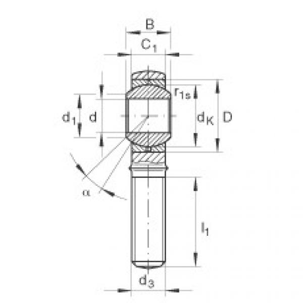 GAKL20-PB Rod ends #1 image