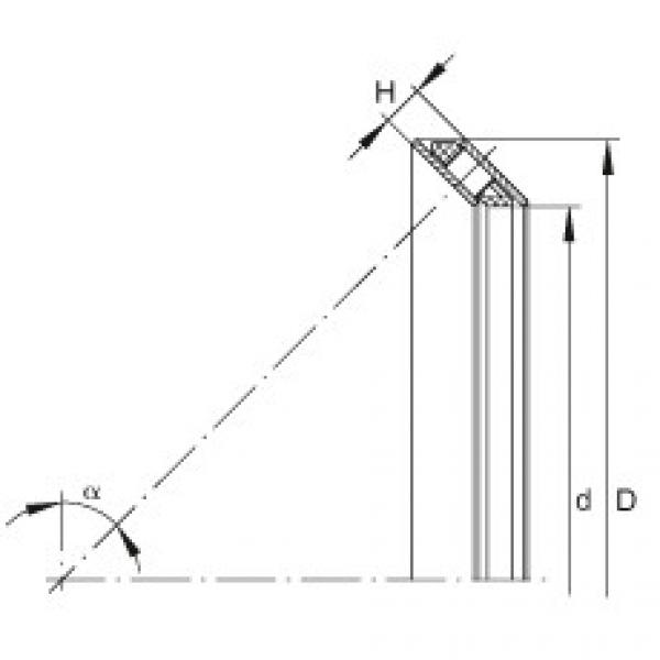 AXS2034 Axial angular contact roller bearings #1 image