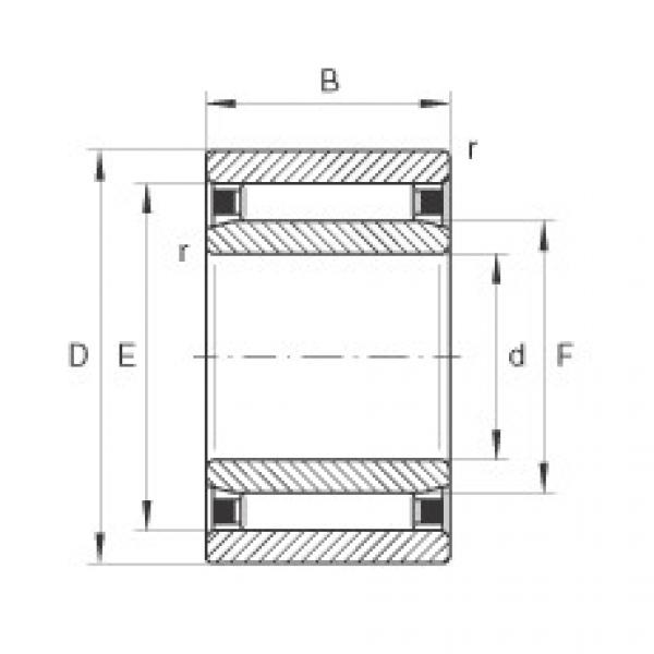 NAO20X37X16 Needle roller bearings #1 image