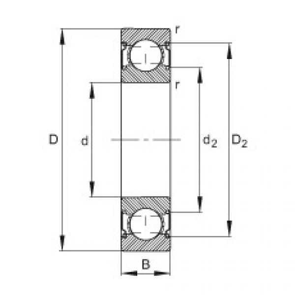 6004-C-2Z Deep groove ball bearings #1 image