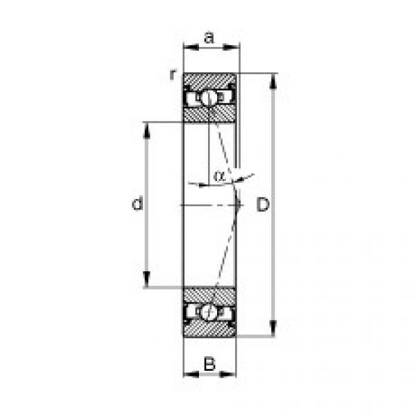 HSS7004-C-T-P4S Spindle bearings #1 image