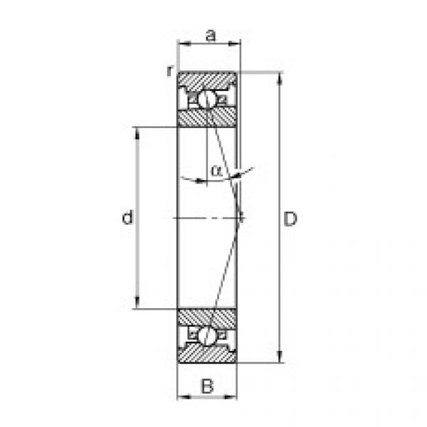 HS7004-C-T-P4S Spindle bearings #1 image