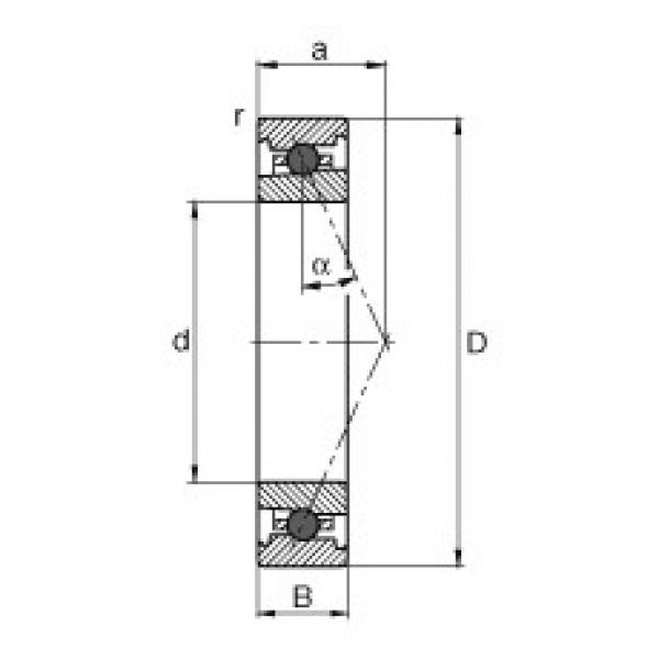 HC7004-E-T-P4S Spindle bearings #1 image