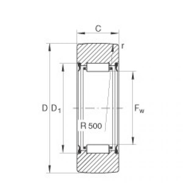 RNA2202-2RSR Yoke type track rollers #1 image