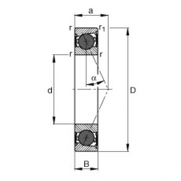 HCB7004-E-2RSD-T-P4S Spindle bearings #1 image