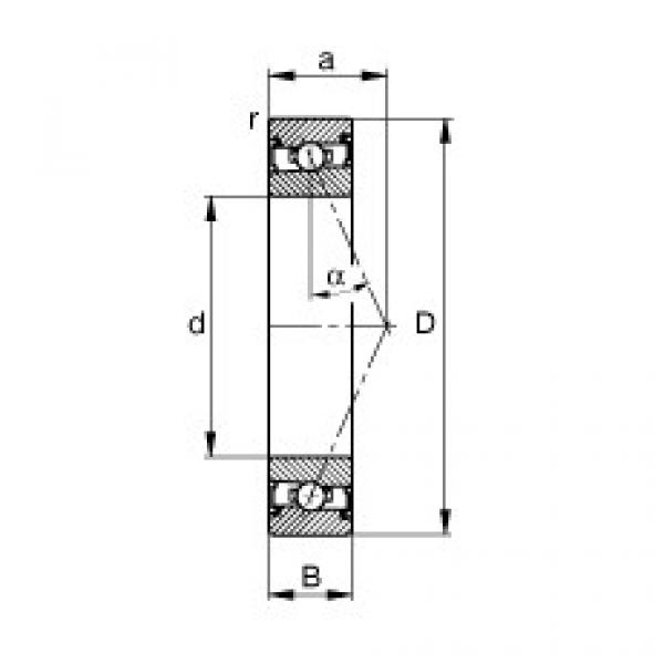 HSS7004-E-T-P4S Spindle bearings #1 image