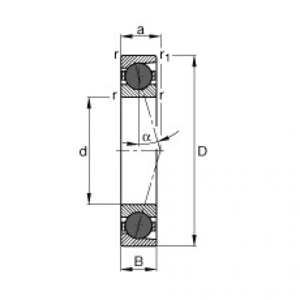 HCB7004-C-T-P4S Spindle bearings #1 image