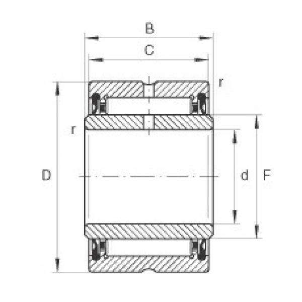 NA4904-2RSR Needle roller bearings #1 image