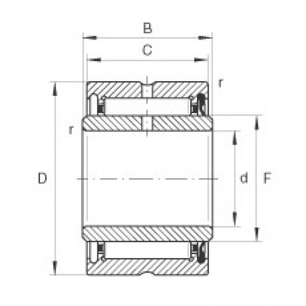 NA4904-RSR Needle roller bearings #1 image