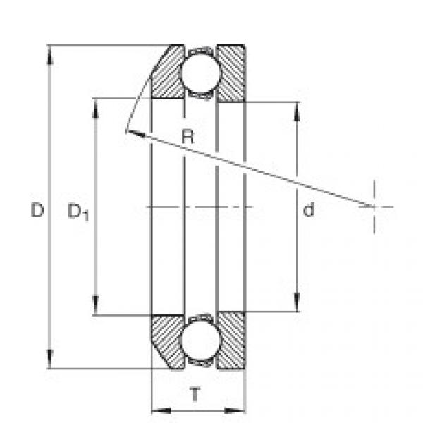 4104 Axial deep groove ball bearings #1 image