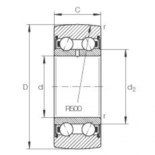 LR5004-2RS Track rollers #1 image