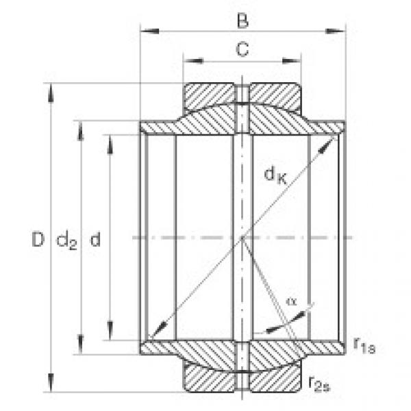 GE20-LO Radial spherical plain bearings #1 image