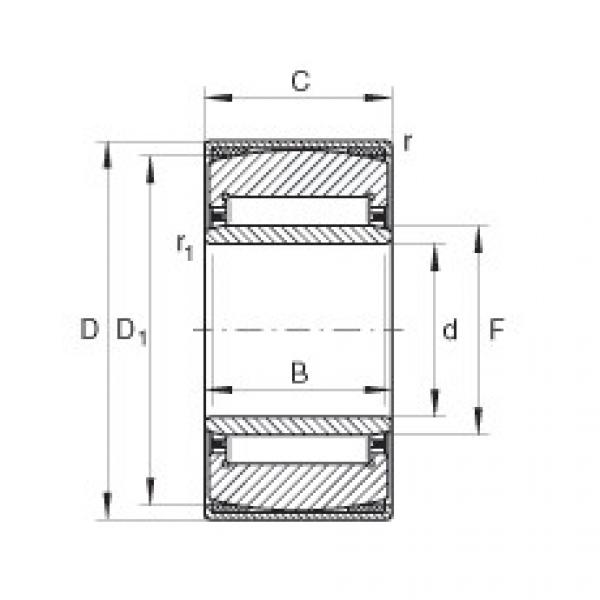 PNA20/42 Aligning needle roller bearings #1 image