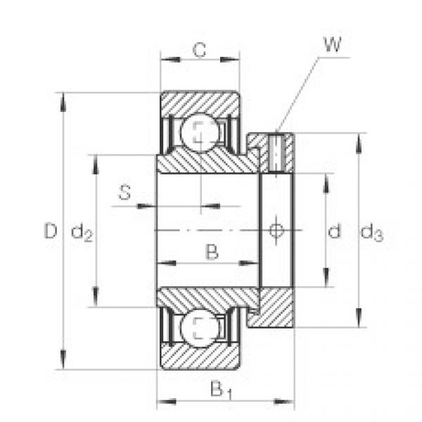 RA012-NPP Radial insert ball bearings #1 image