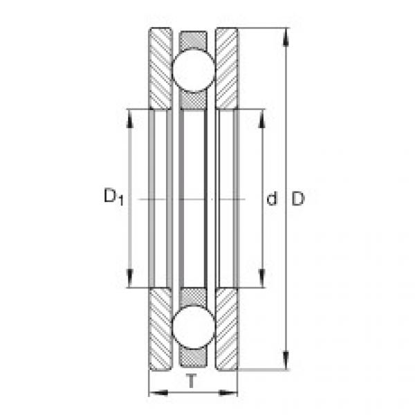 4405 Axial deep groove ball bearings #1 image