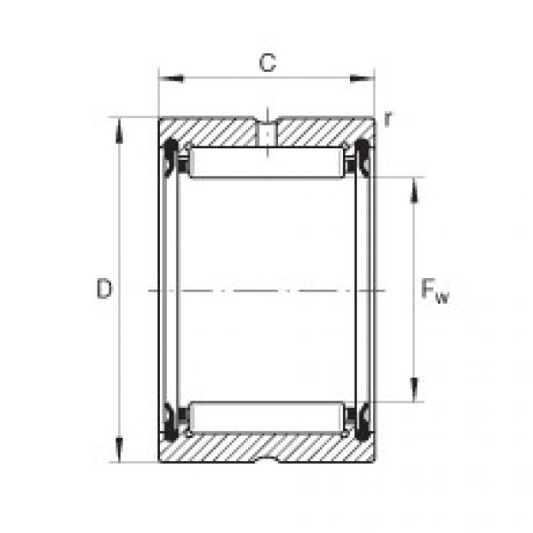 RNA4902-2RSR Needle roller bearings #1 image