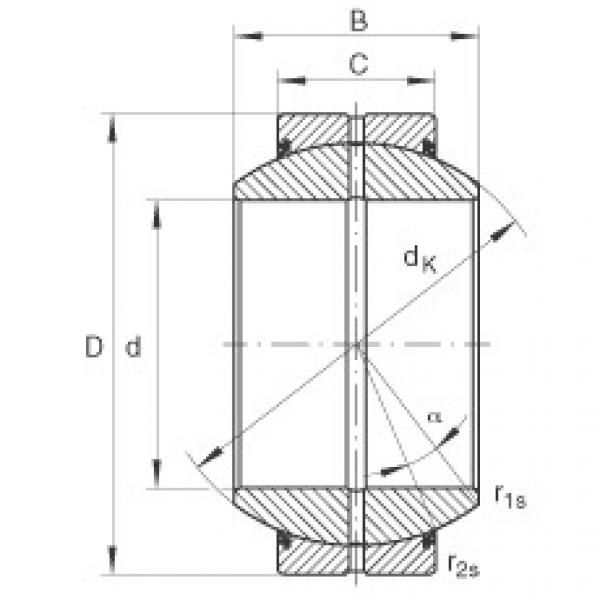 GE20-FO-2RS Radial spherical plain bearings #1 image