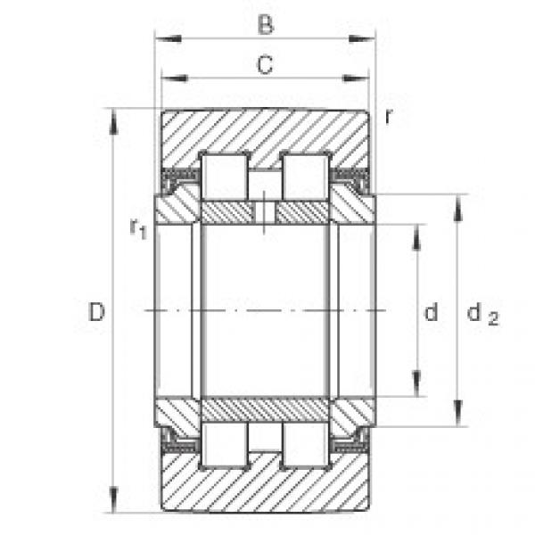 PWTR20-2RS Yoke type track rollers #1 image