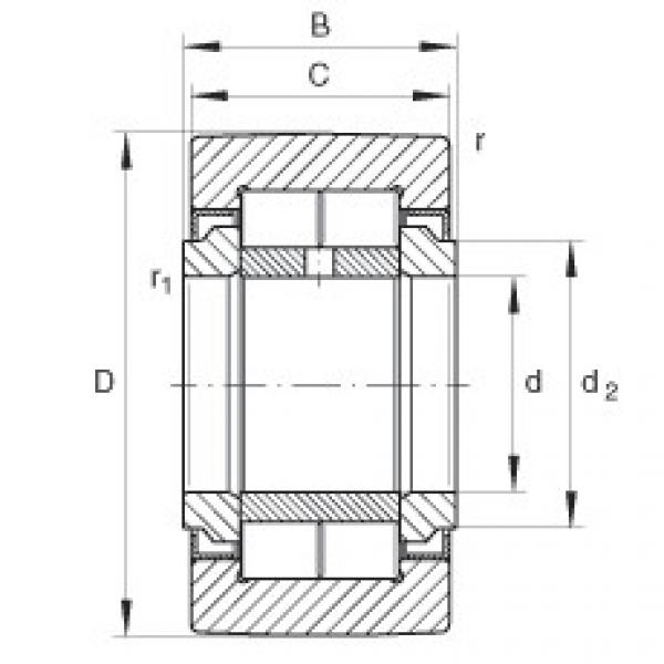 NUTR20 Yoke type track rollers #1 image