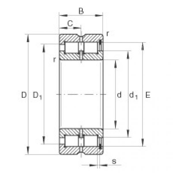 SL185004 Cylindrical roller bearings #1 image