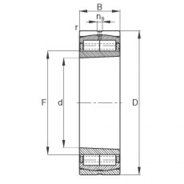 F-800479.ZL-K-C5 Cylindrical roller bearings #1 image