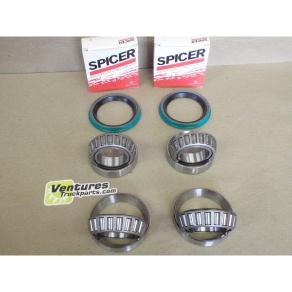 WHEEL BEARING AND SEAL KIT FORD BRONCO  F100  4X4 DANA 44 FRONT SPICER #1 image