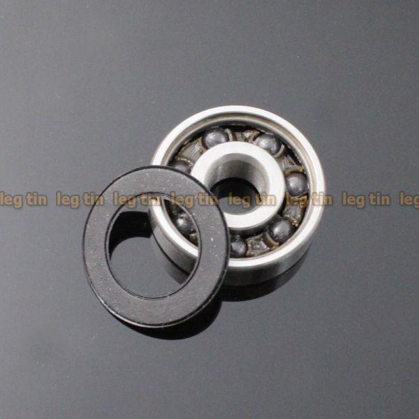 [1 pc] 606-2RSc 6*17*6 Hybrid Ceramic Si3N4 Ball Bearing 6x17x6mm #1 image