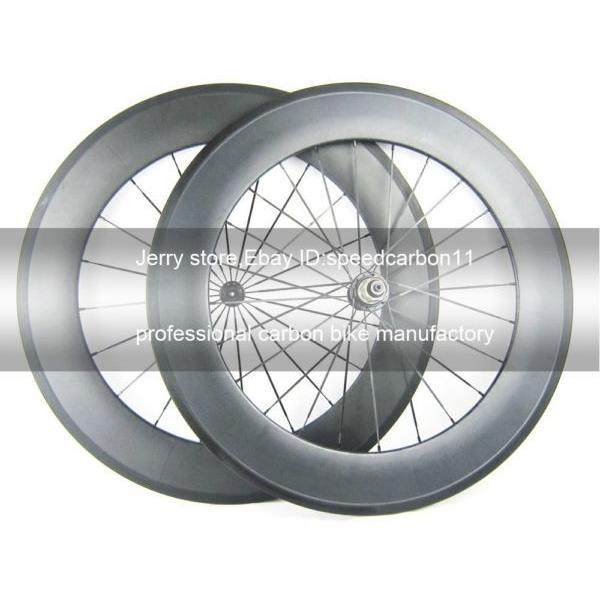 carbon wheel ceramic bearing hub 88mm clincher 700C high quality cycling racing #1 image