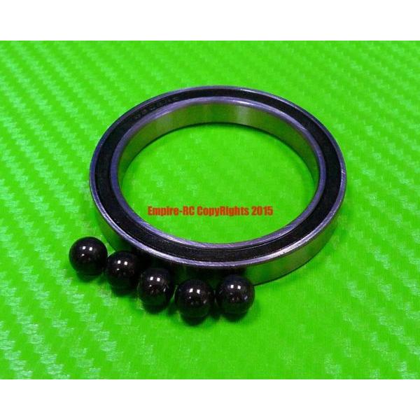 [QTY 1] (45x58x7 mm) 6809-2RS HYBRID CERAMIC Si3N4 Ball Bearing Bearings 6809RS #1 image