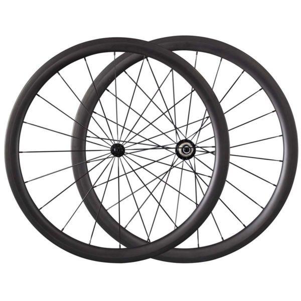 Ceramic Bearing Hubs 700C 38mm Depth 25mm Width Clincher Road Carbon Bike Wheels #1 image