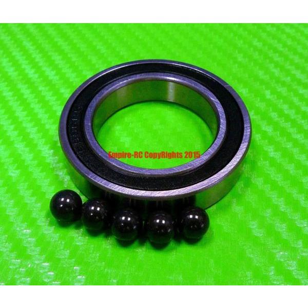 [QTY 4] (30x42x7 mm) S6806-2RS Stainless HYBRID CERAMIC Ball Bearings BLK 6806RS #1 image