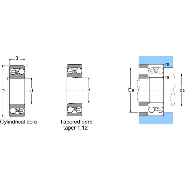 2214 NTN SPHERICAL ROLLER BEARINGS #1 image